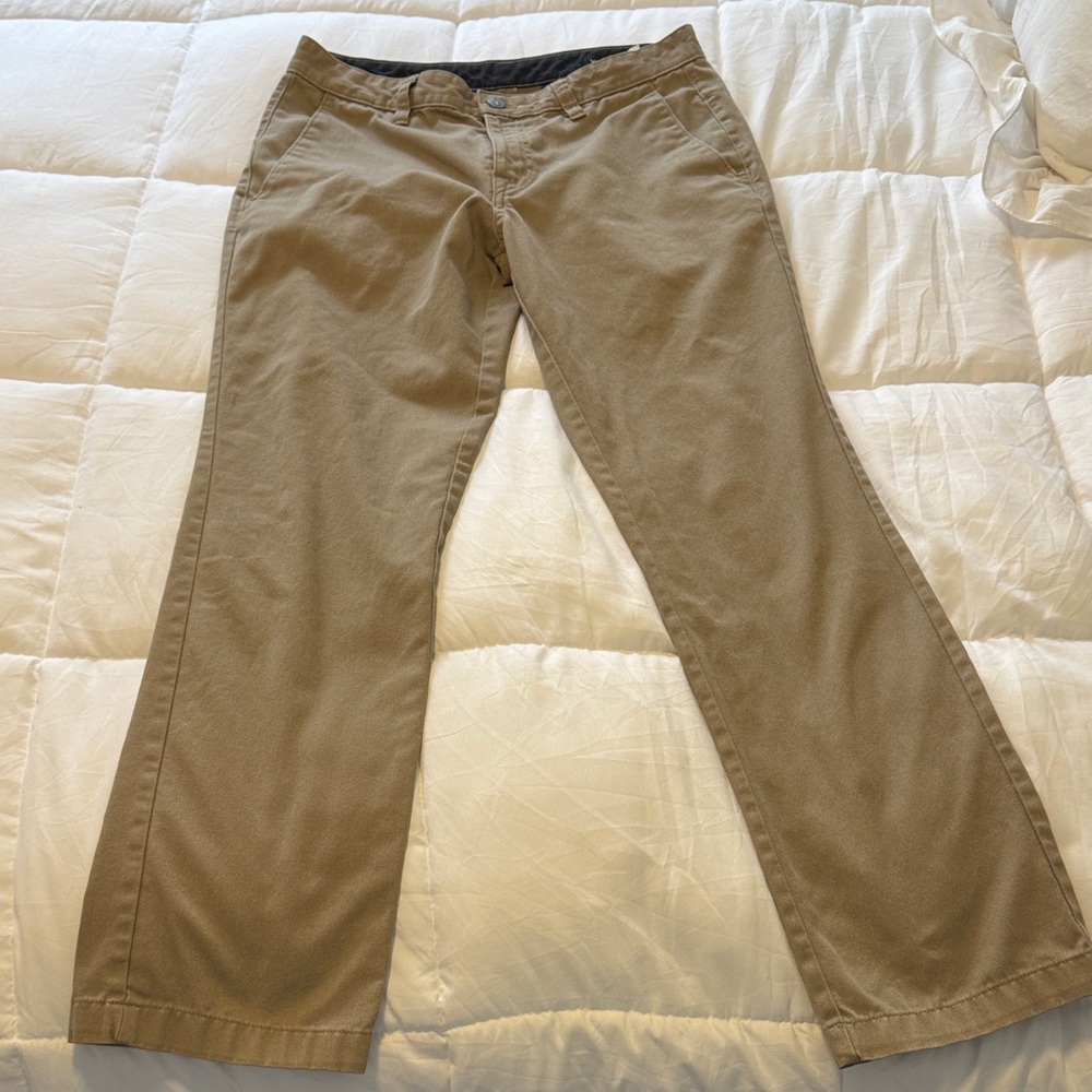 Volcom Men's Tan Chinos